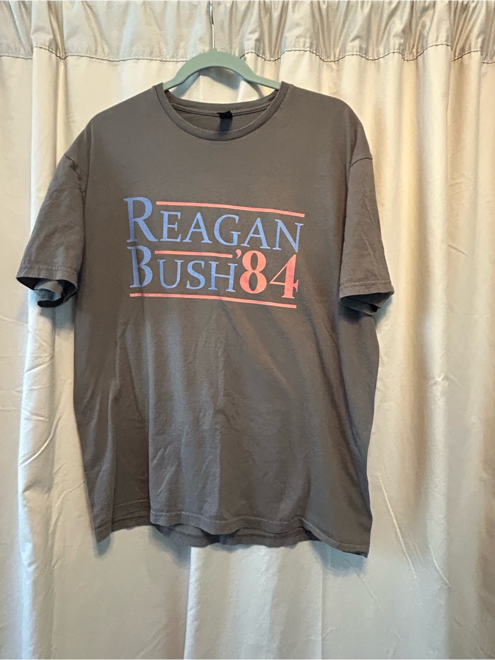 Reagan Bush '84 Graphic Tee - Charcoal